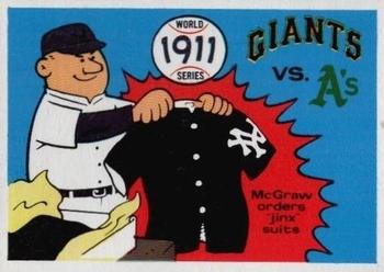 1970 Fleer World Series 008       1911 As/Giants#{(John McGraw)